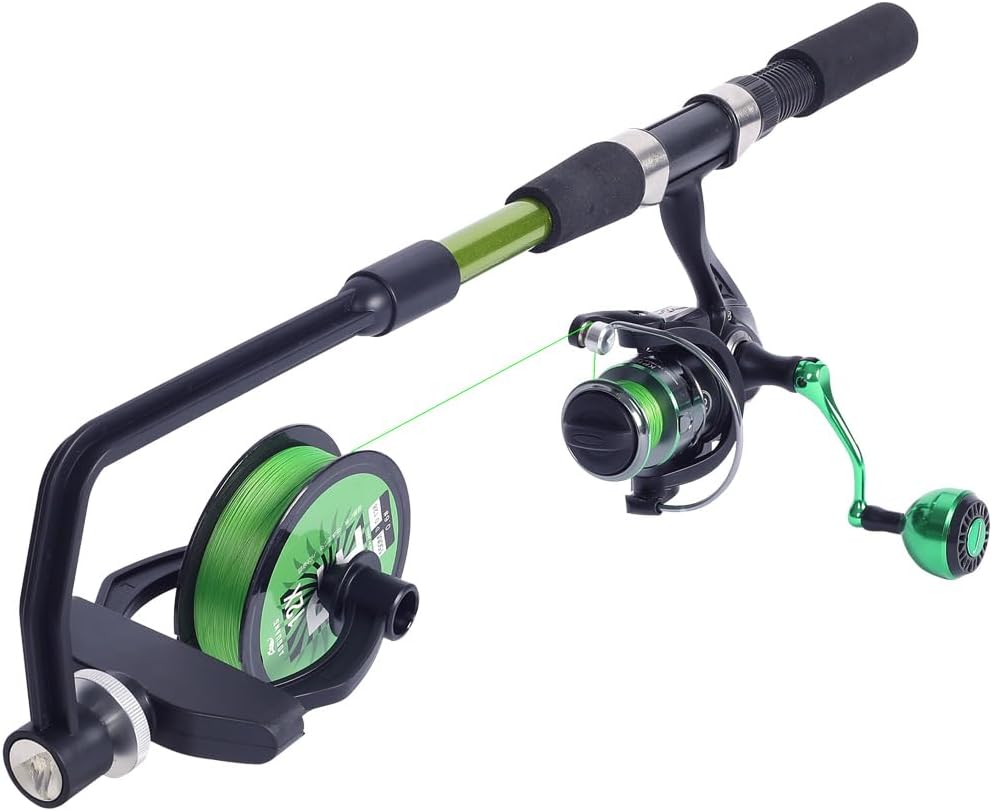 Spinning Reel - Fishing Line Spooler, Adjustable line Winder,No