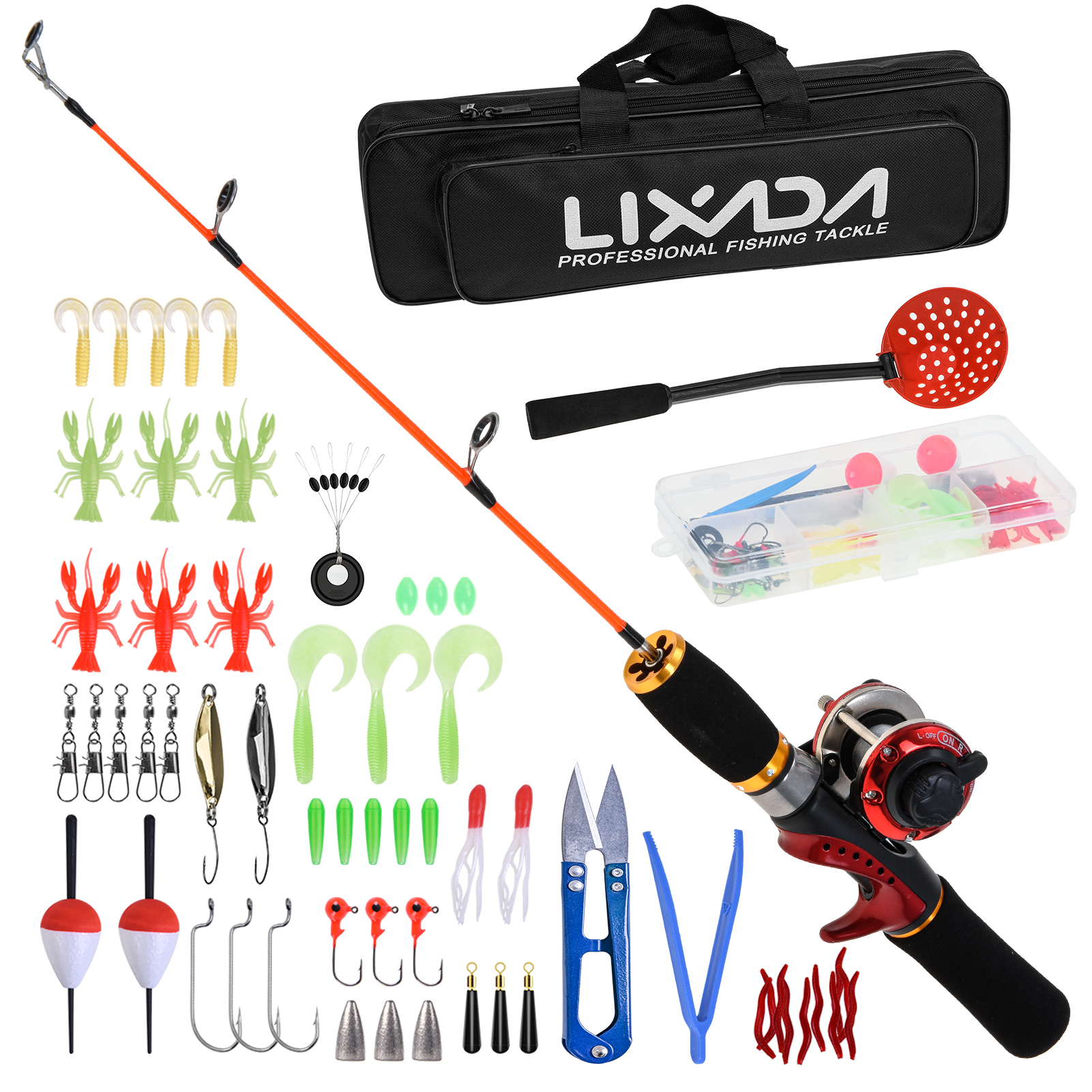 US Lixada Ice Fishing Rod Reel – Ice Fishing Reel recenzja i cena