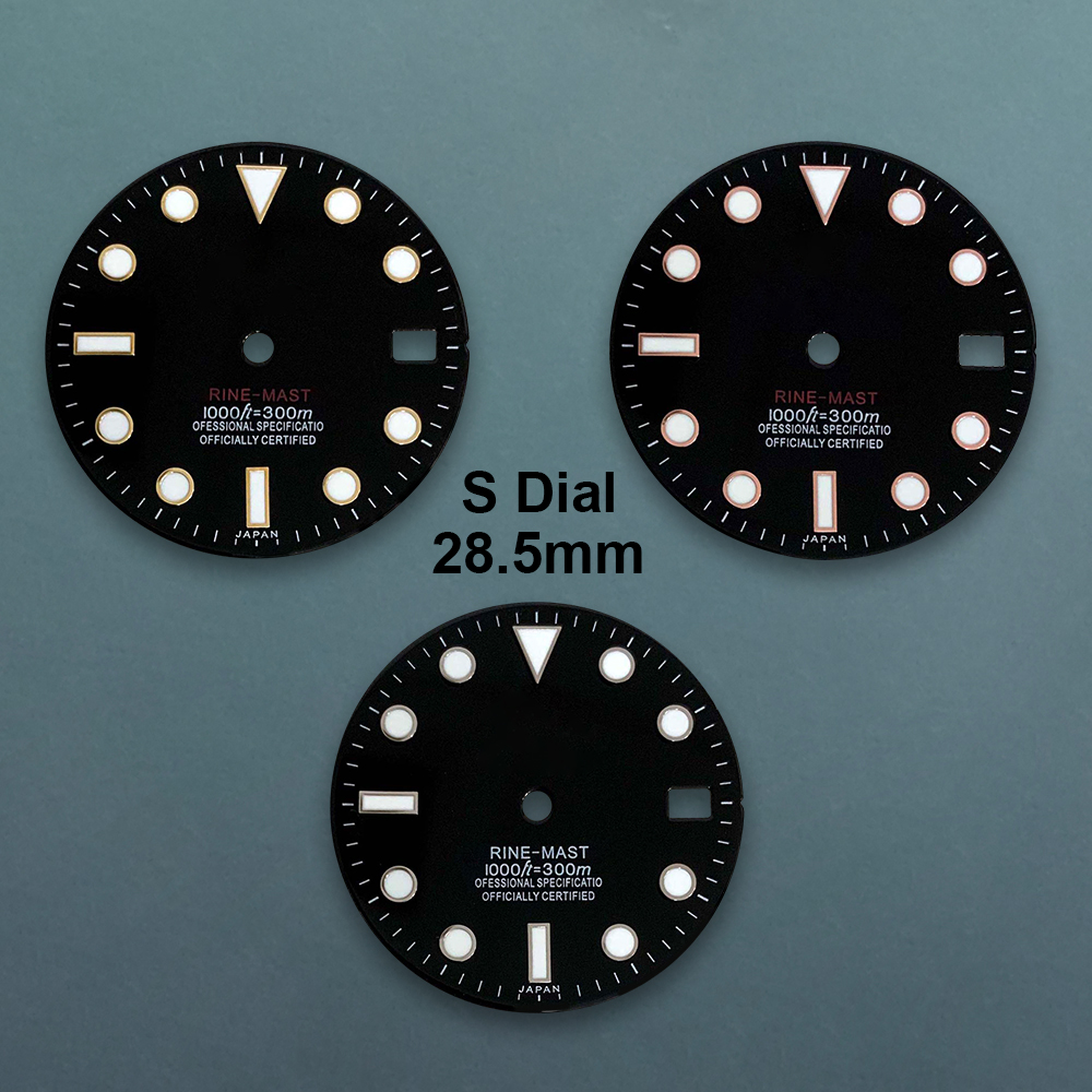 28.5mm S Logo SUB Dive Dial Fi – Reel Case recenzja i cena