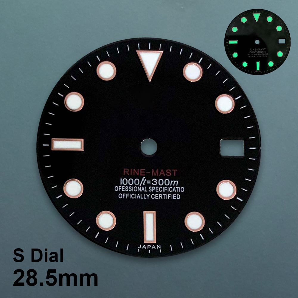 28.5mm S Logo SUB Dive Dial Fi – Reel Case recenzja i cena