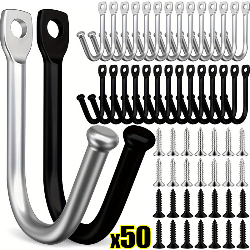 50/5Set J-shaped Metal Wall Ho – Reel Bag recenzja i cena