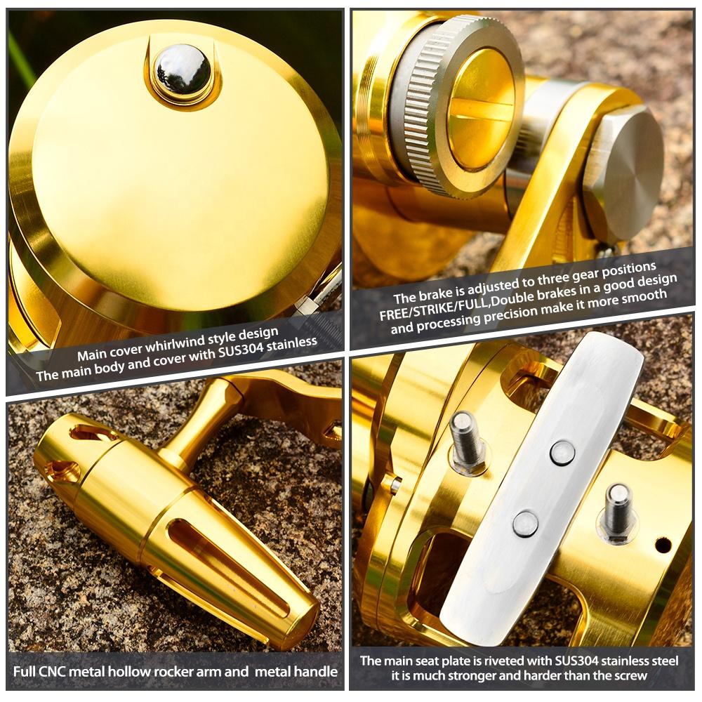 PRO BEROS Trolling Reel 5.7:1  – Reel Handle recenzja i cena
