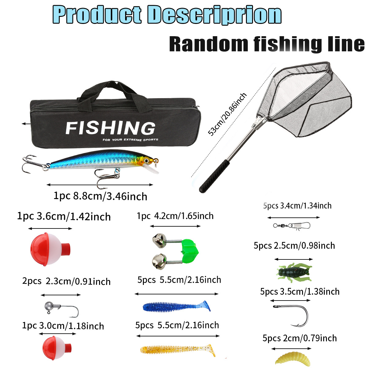 Telescopic Fishing Rod Spinnin – Reel Bag recenzja i cena