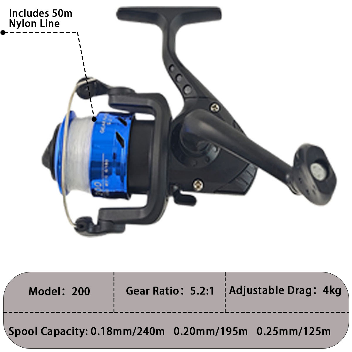 Mini Telescopic Sea Fishing Ro – Reel Bag recenzja i cena