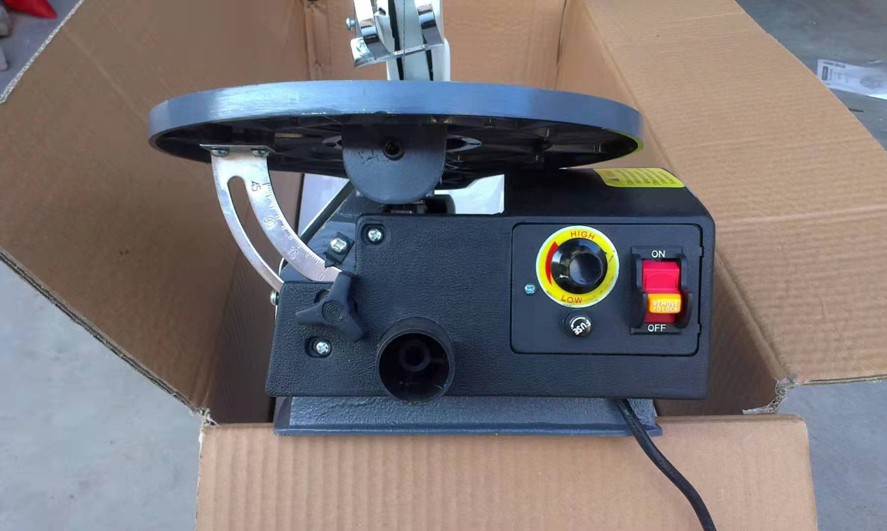 Wood Cutting Industrial Deskto – Electric Reel recenzja i cena